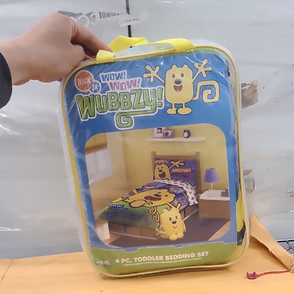 Yellow Cartoon Playset with Clear Display